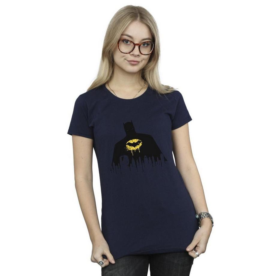DC COMICS Batman Logo Print T-Shirt  