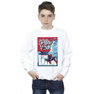 MARVEL  SpiderMan Beyond Amazing Cover Sweatshirt 