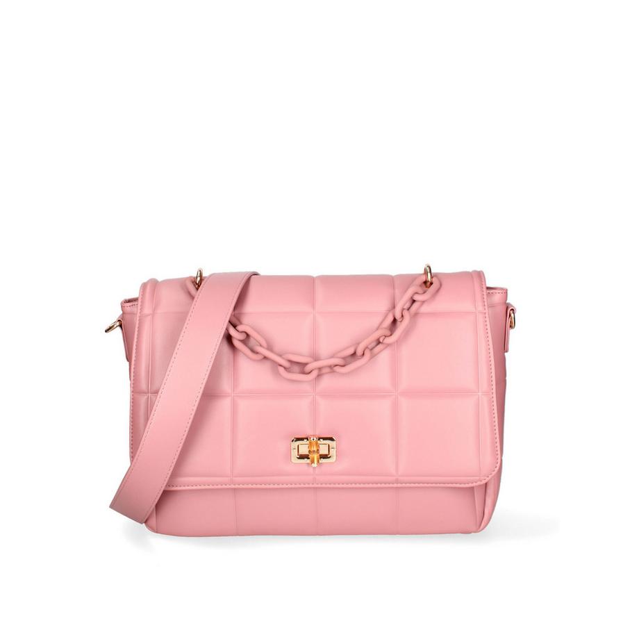 Diana&Co. Gesteppte Schultertasche mit Kettendetail  