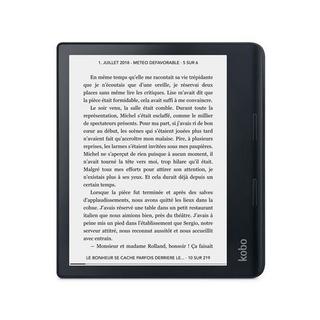 Kobo  Liseuse numérique Kobo by Fnac Sage 8" 32 Go Noir 