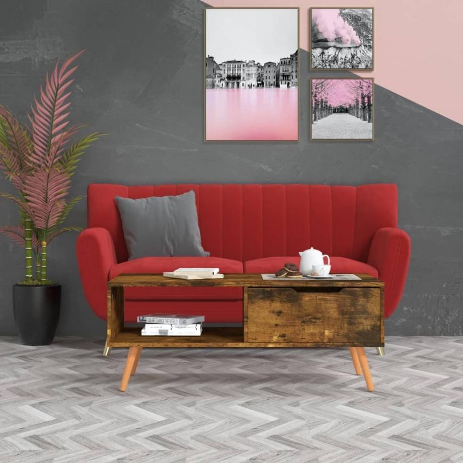 VidaXL tavolino da salotto Legno multistrato  