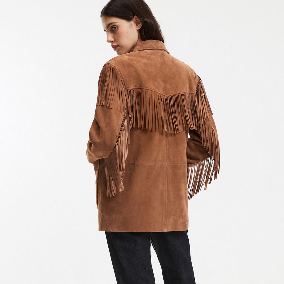 La Redoute Collections Giacca dritta con frange  