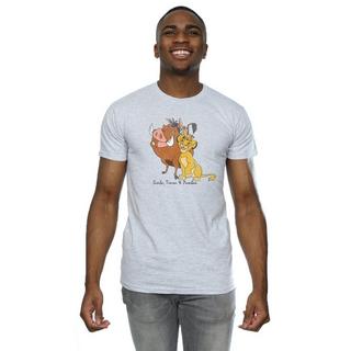 The Lion King Classic T-Shirt mit Simba Timon Pumbaa Print  