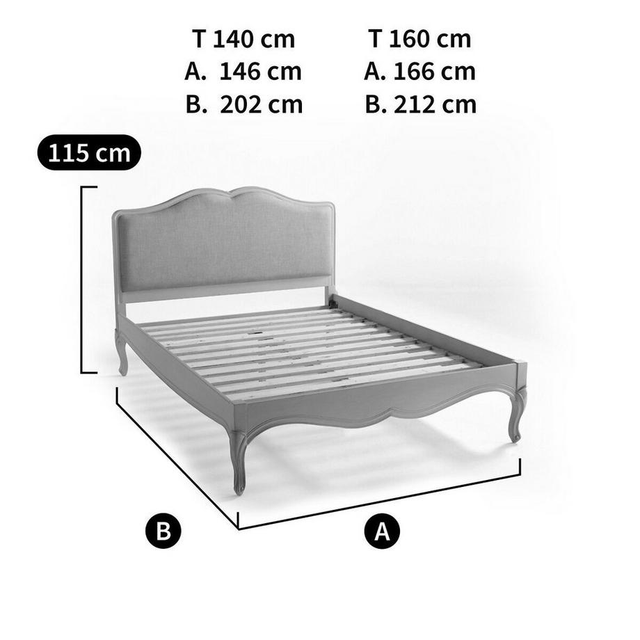 La Redoute Intérieurs Bett mit Lattenrost Trianon  