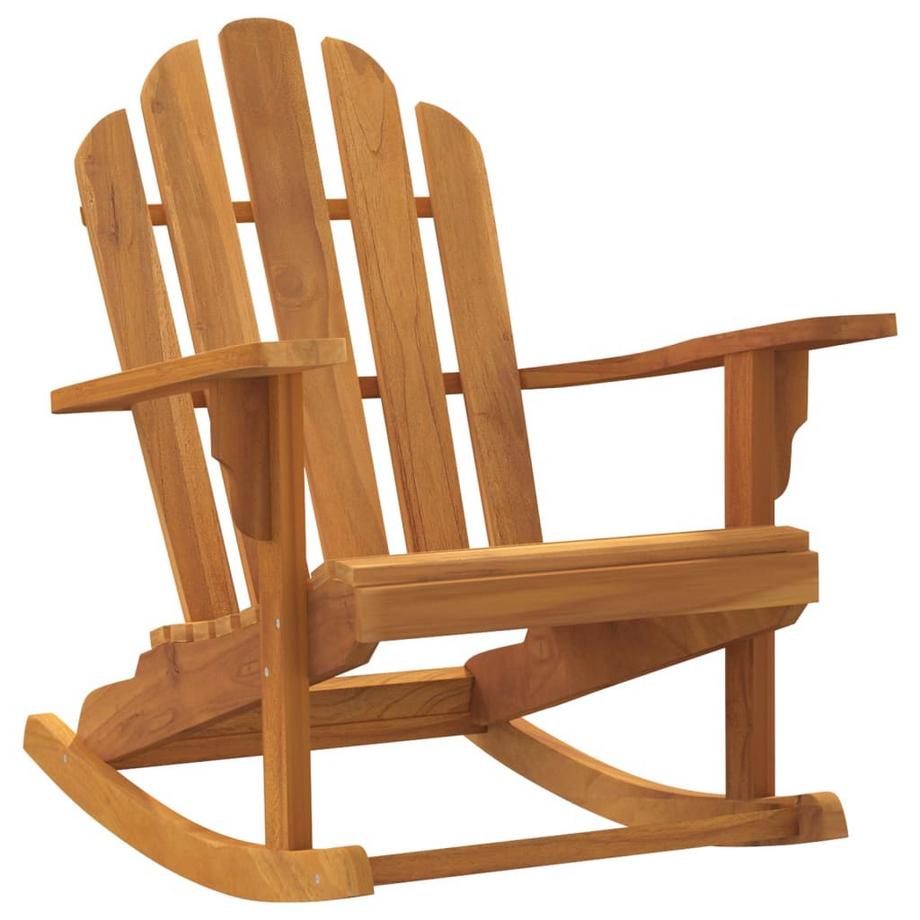 VidaXL sedia a dondolo adirondack da giardino  