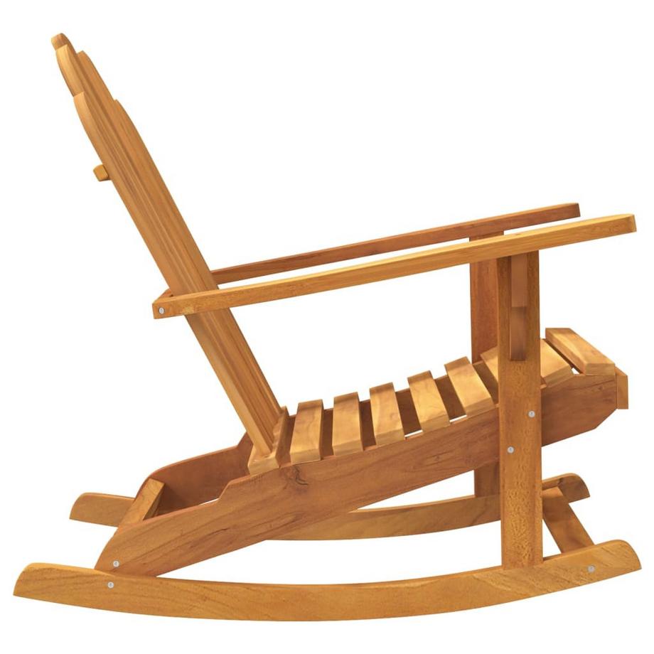 VidaXL sedia a dondolo adirondack da giardino  