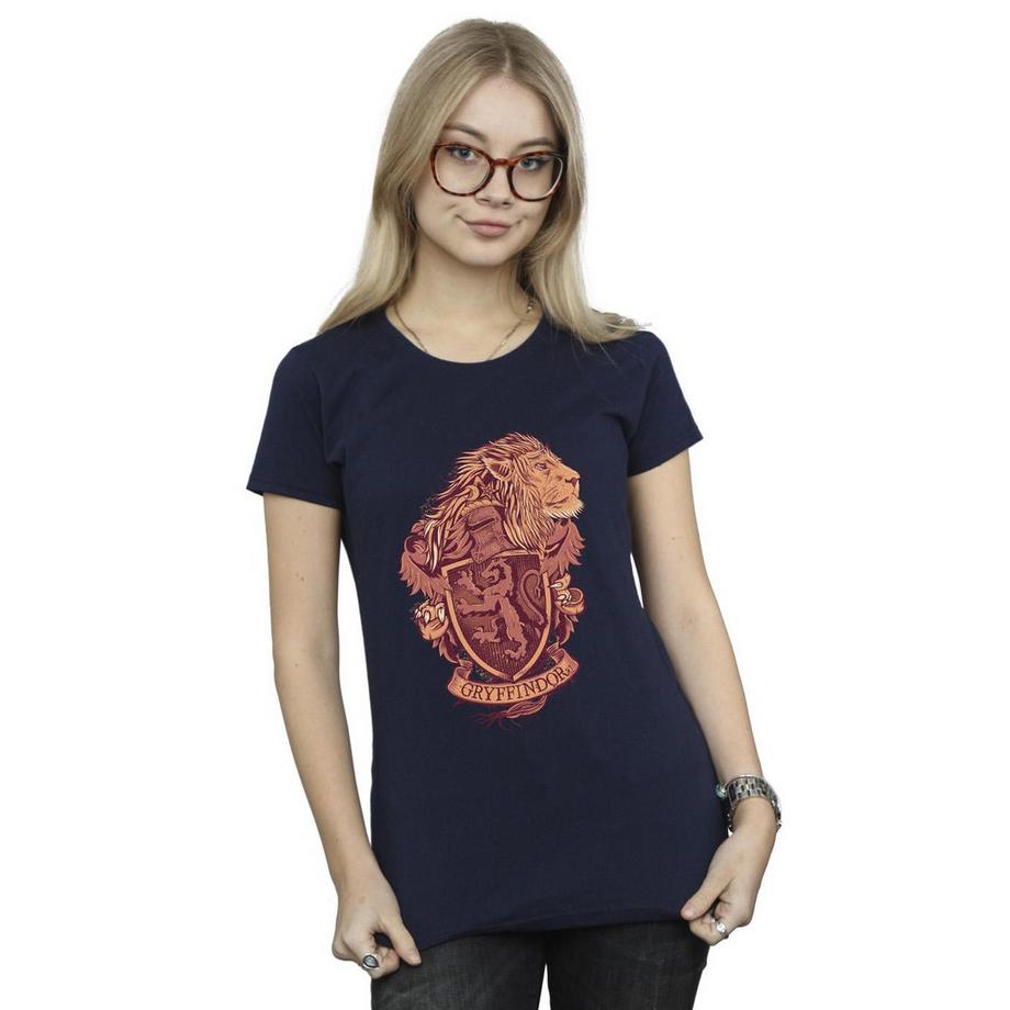 HARRY-POTTER T-Shirt Stemma Grifondoro  