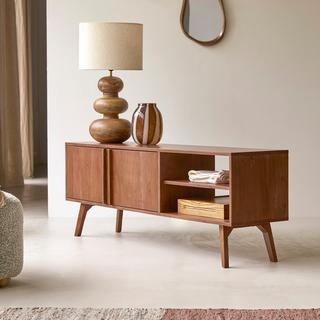 Tikamoon Meuble TV en acacia massif 150 cm Niels  