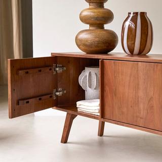 Tikamoon Meuble TV en acacia massif 150 cm Niels  