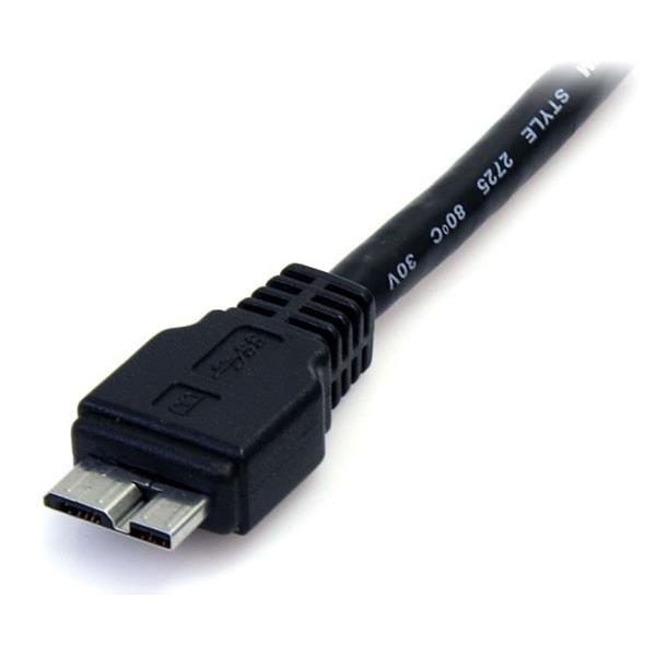 STARTECH.COM  Câble USB 3.0 SuperSpeed 0,5 m - USB A vers USB Micro B Mâle / Mâle - 50 cm 