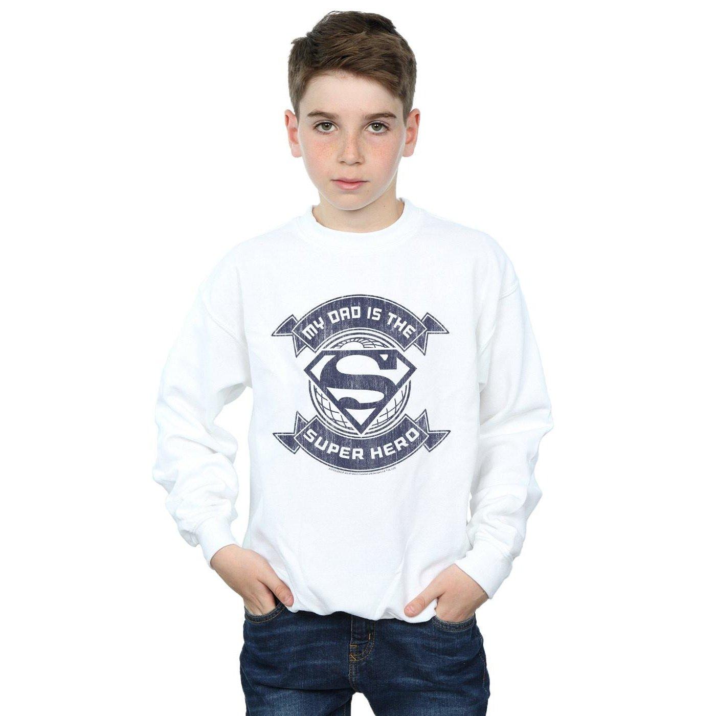 DC COMICS  My Dad The Superhero Sweatshirt 