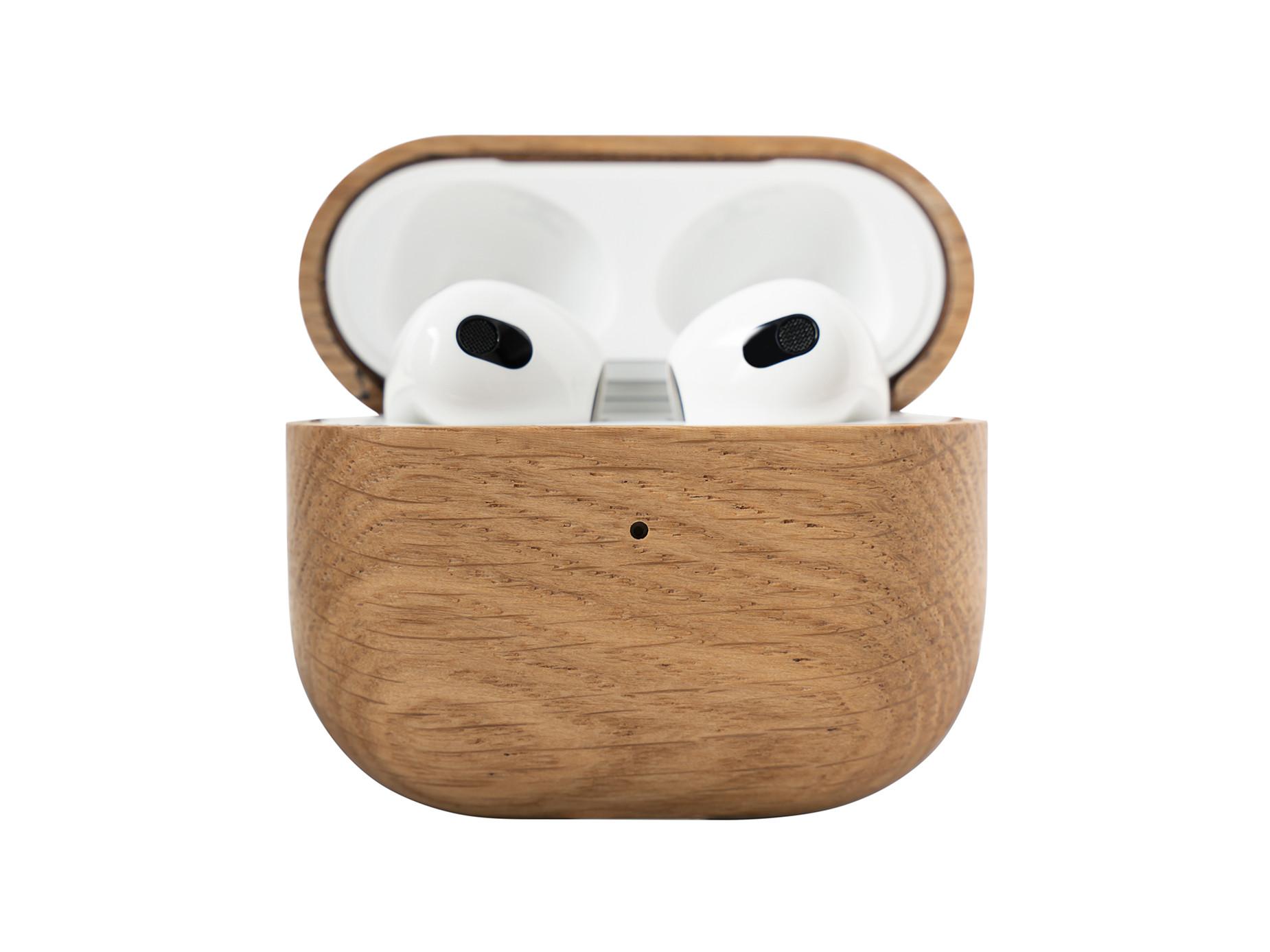 Oakywood  AirPods Case - Étui en bois pour écouteurs AirPods - AirPods 3 