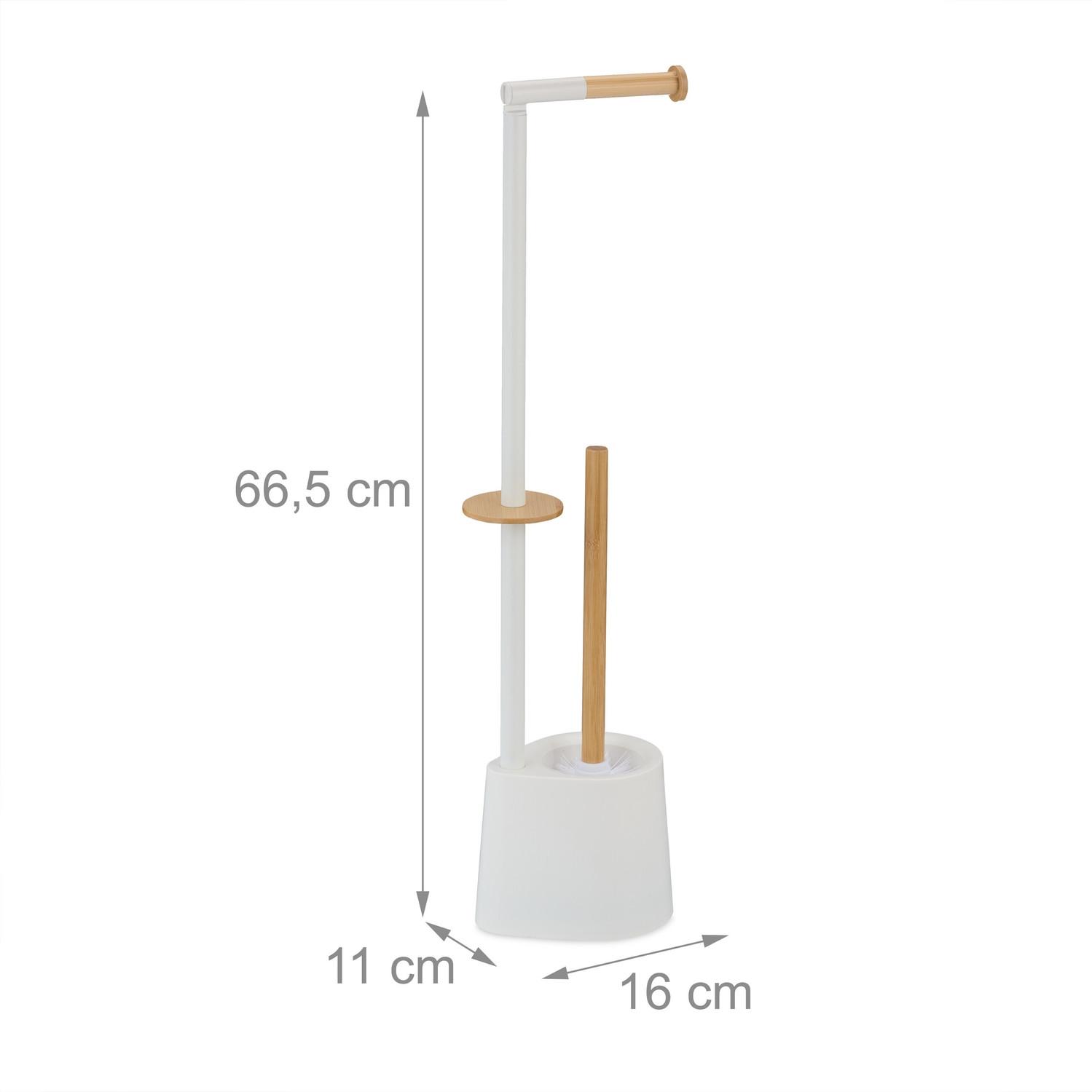 B2X Abattant de WC en bambou et acier inoxydable  