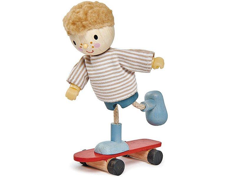 Tender Leaf Toys  Puppenhaus Edward & Skateboard 