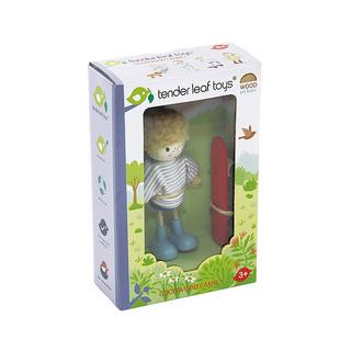 Tender Leaf Toys  Puppenhaus Edward & Skateboard 