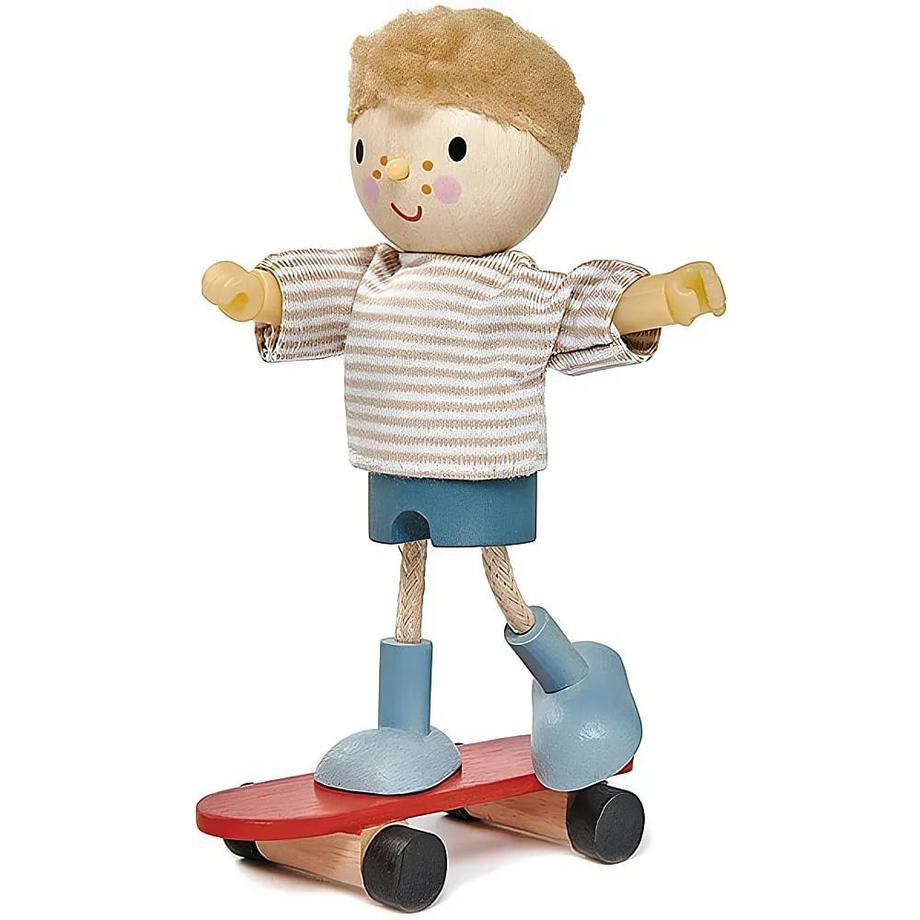 Tender Leaf Toys  Puppenhaus Edward & Skateboard 
