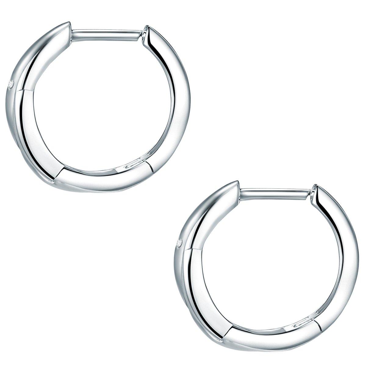 Lulu & Jane  Diamant-Creolen 