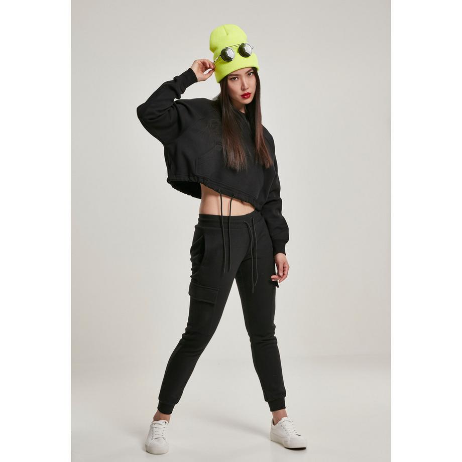 URBAN CLASSICS Oversized Raglan Cropped Sweatshirt  