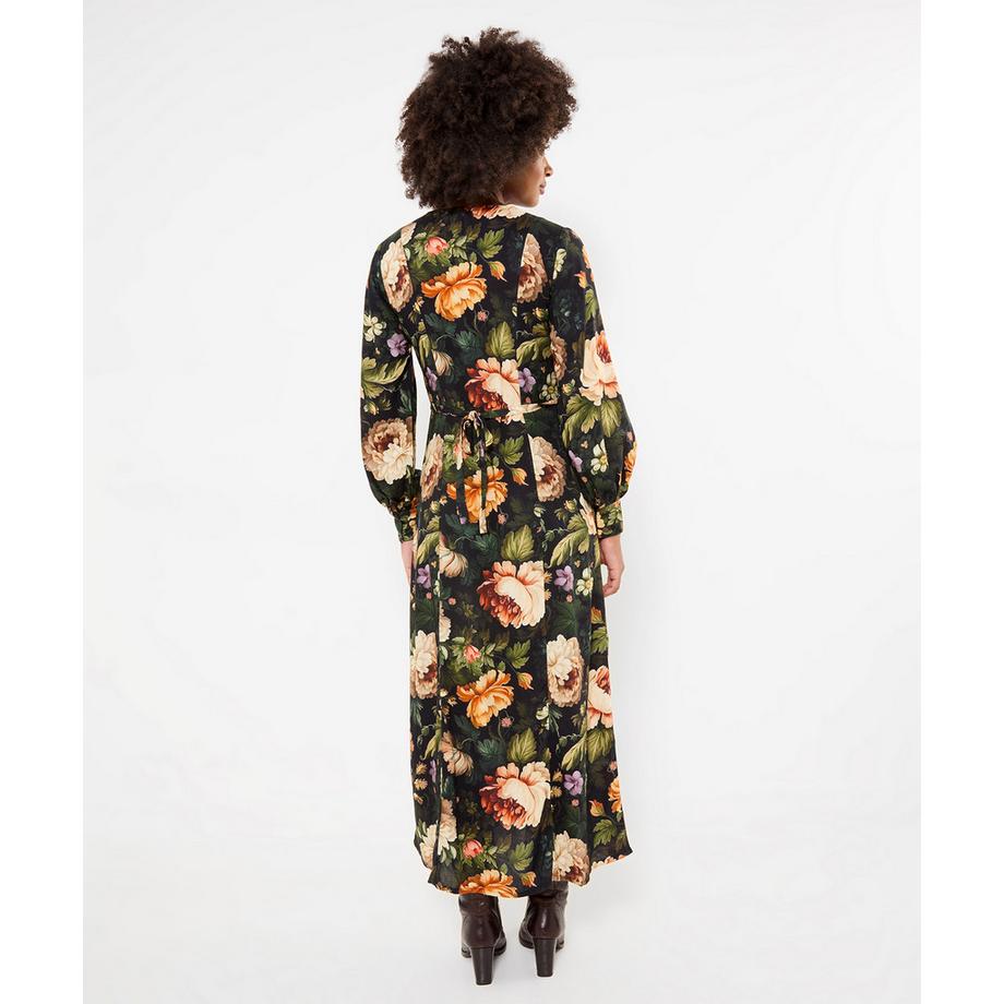 Joe Browns Durchgeknöpftes Maxikleid mit auffälligen Blumen  
