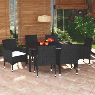 VidaXL Essgruppe poly-rattan  