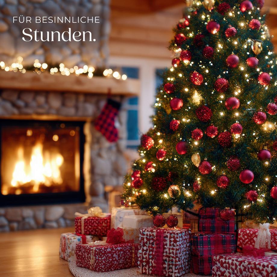 Tectake 24 Christbaumkugeln unzerbrechlich  