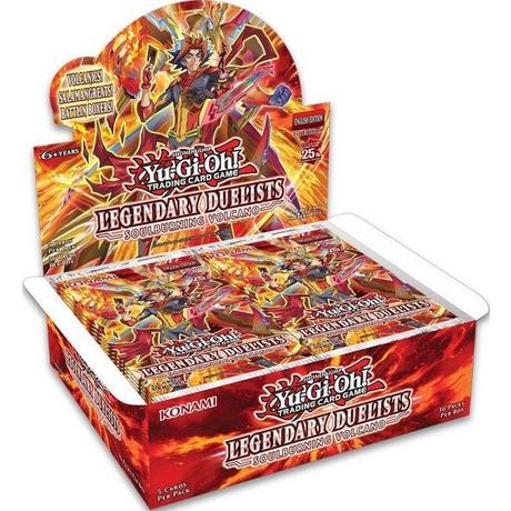 Yu-Gi-Oh!  Legendary Duelists Soulburning Volcano Booster Display - 1. Auflage  - EN 