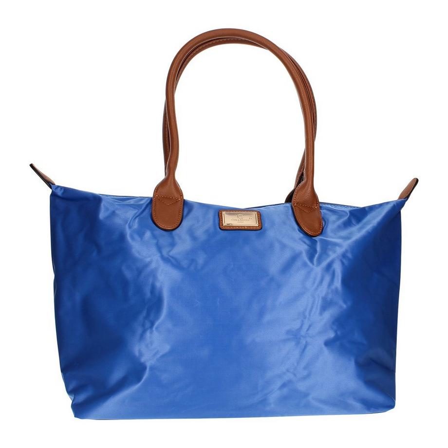 Sac à main cabas en Polyester Bleu