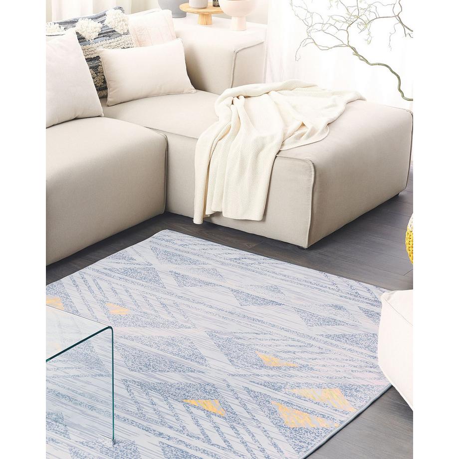 Beliani Tapis en Polyester  KARGI  