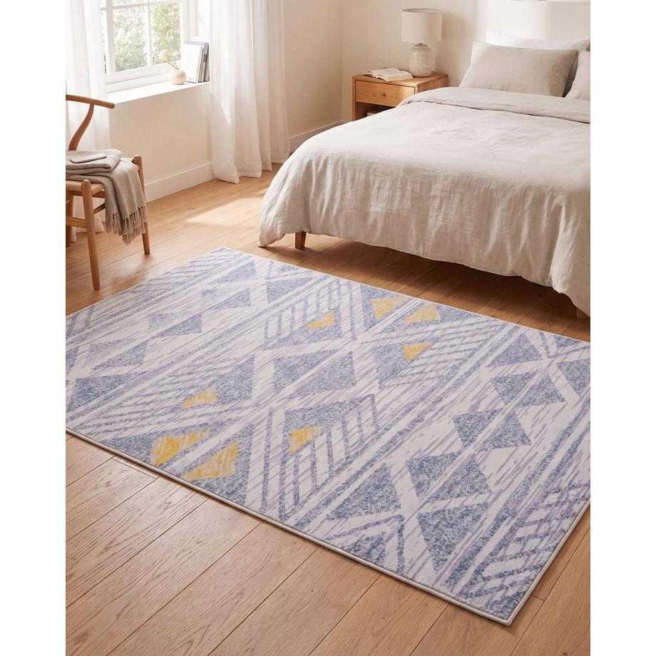 Beliani Tapis en Polyester  KARGI  