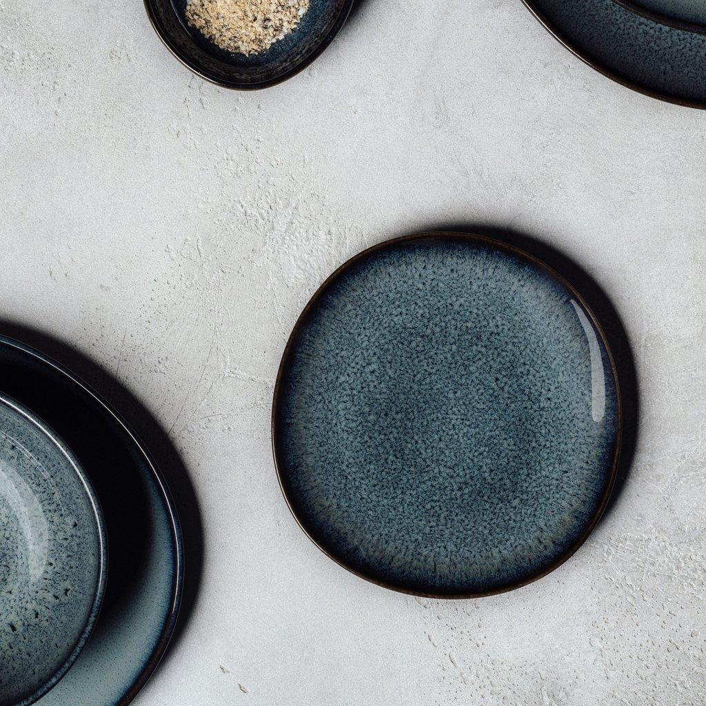 like. by Villeroy & Boch Assiette à pain Lave gris  