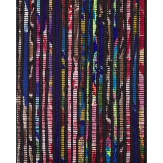 Beliani Tapis en Polyester Boho BARTIN  