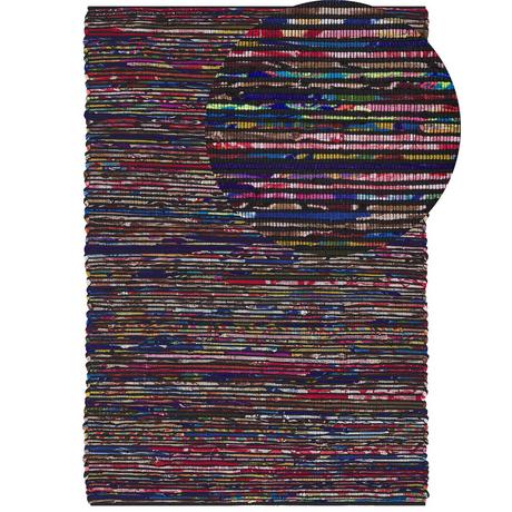 Beliani Tapis en Polyester Boho BARTIN  