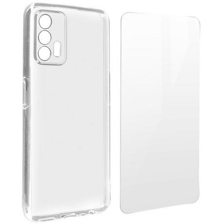 Avizar  Coque souple Realme GT + verre trempé 