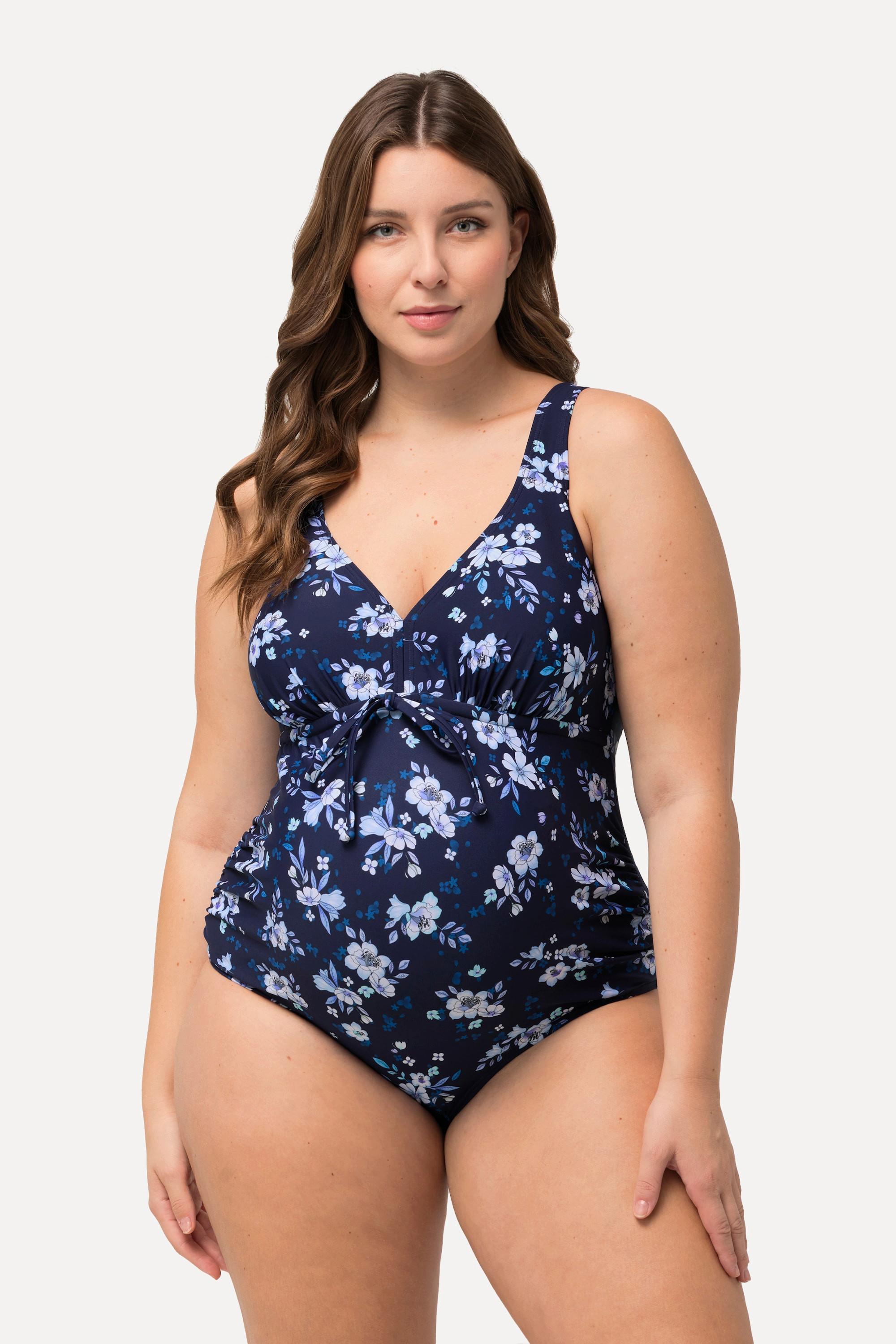 Ulla Popken Bellieva Costume da bagno premaman floreale  