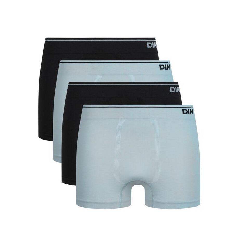 DIM Cotton Blend Seamless Boxer Shorts 4er-Pack  