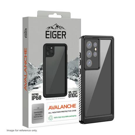 EIGER  Eiger Samsung Galaxy S23 Ultra wasserdicht Outdoor-Cover Schwarz 