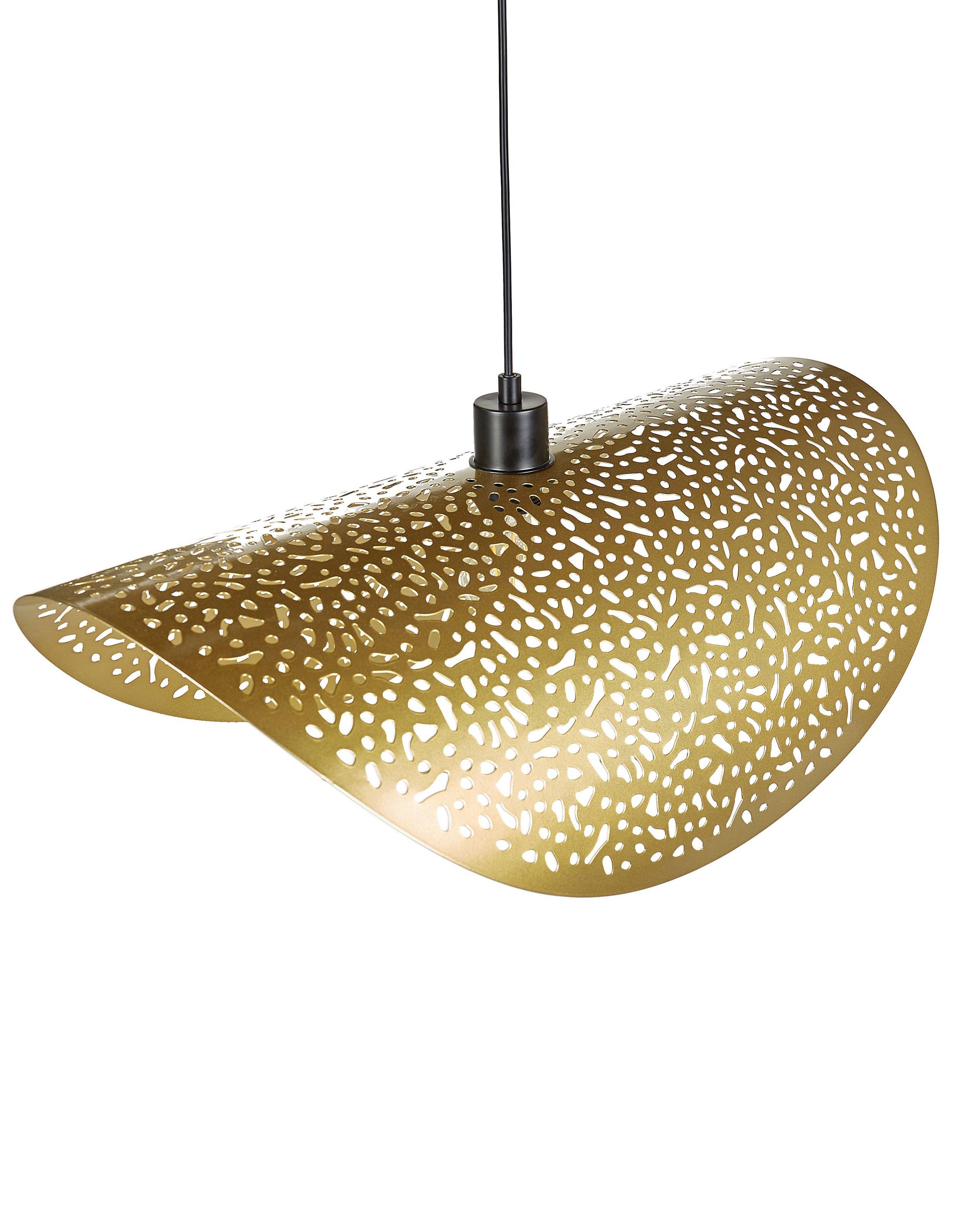 Beliani Lampe suspension en Métal Rétro KRISHNA  