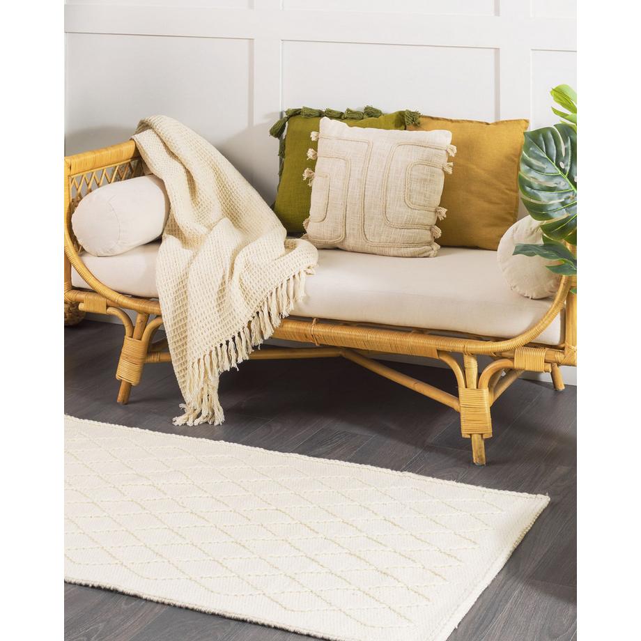 Beliani Tapis en Laine  ERZIN  