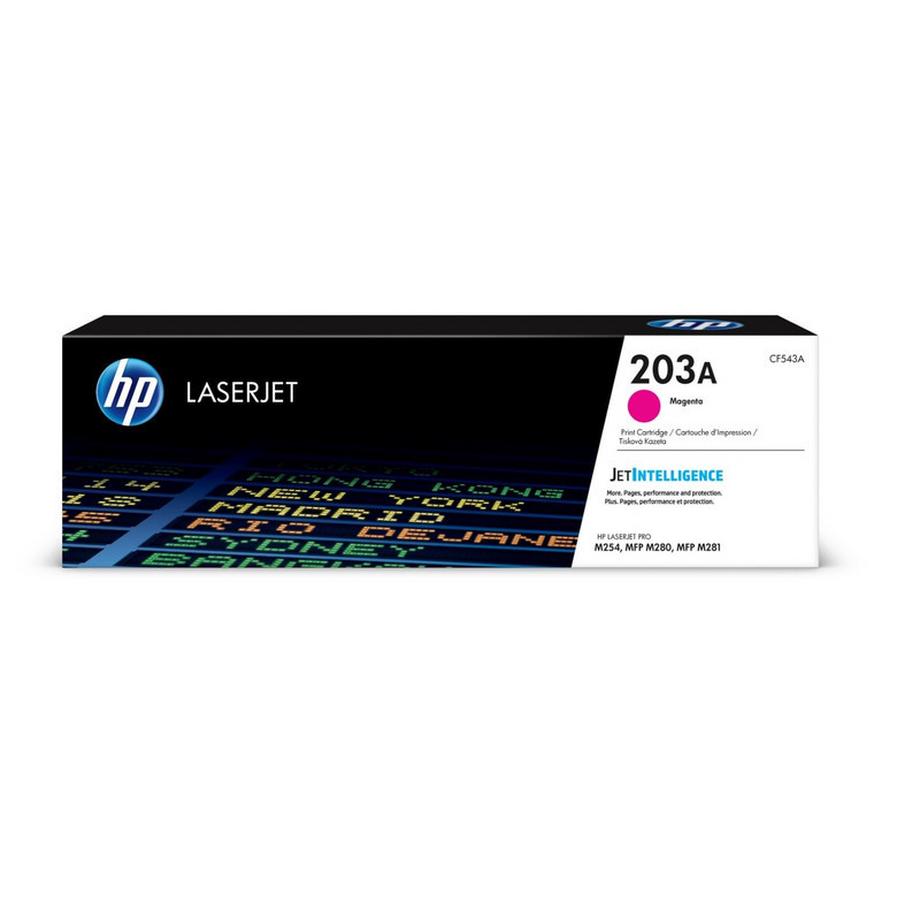 HEWLETT PACKARD  HP Toner-Modul 203A magenta CF543A CLJ Pro M254/MFP M280 1300 S. 