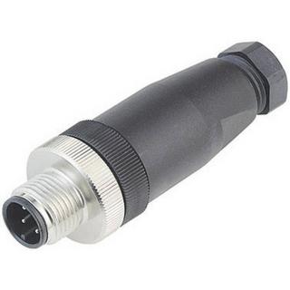 Binder  Sensor-/Aktor-Steckver, unkonfektioniert M12 Stecker, gerade Polzahl: 5 1 St. 