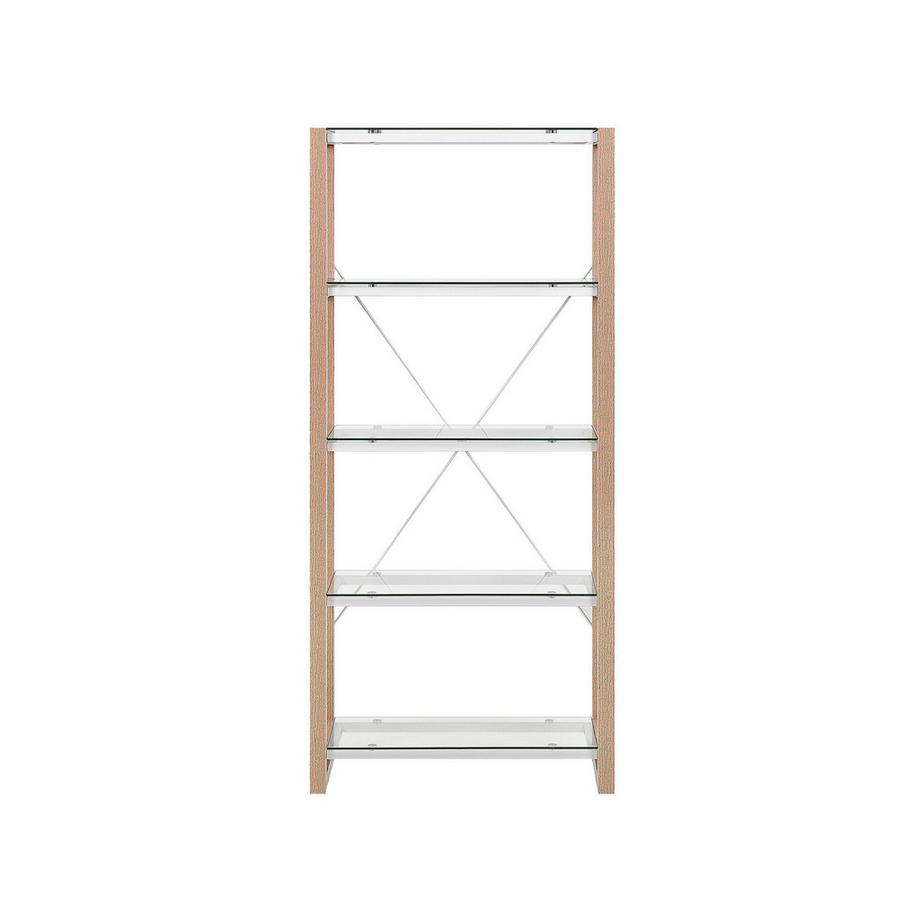 Beliani  Büromöbel-Set aus MDF-Platte Skandinavisch JENKS/CLARITA 