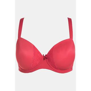 Ulla Popken  Reggiseno con ferretto, coppe morbide, pizzo sul retro e coppa B-E 