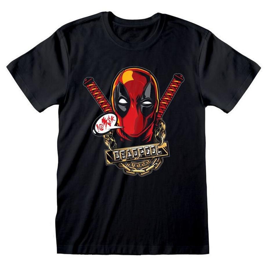 Marvel T-Shirt Deadpool Gangsta Grösse L