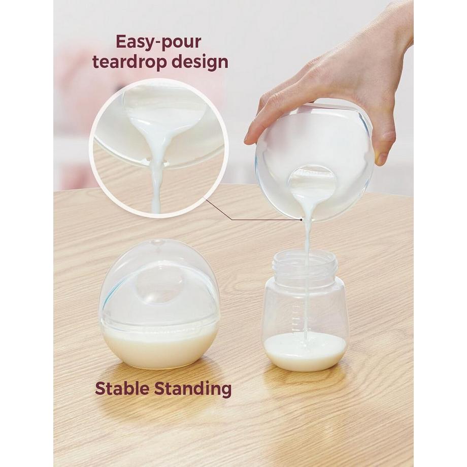 Momcozy  Collecteur de lait maternel réutilisable 90 ml Double 
