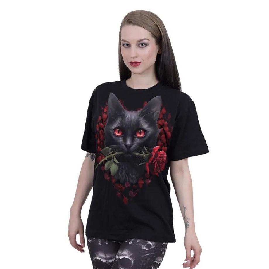 Spiral T-Shirt Cat's Love  