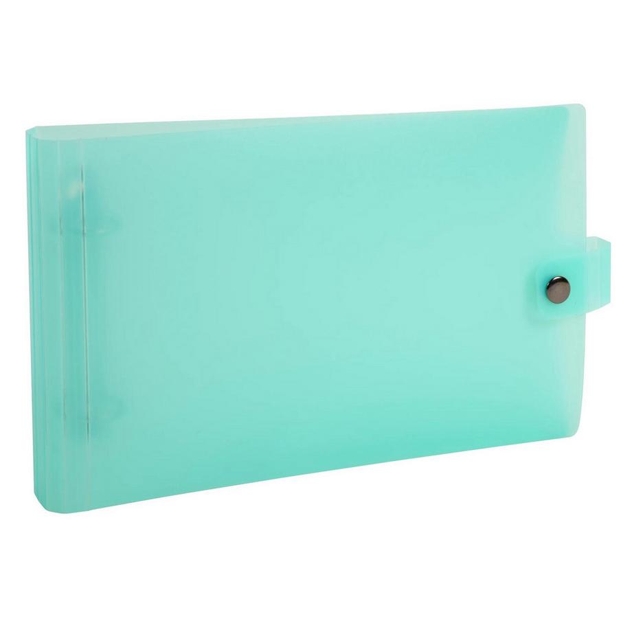 Exacompta Classeur pour fiches bristol A5 et 125x200 2 anneaux 30mm polypropylène Chromaline Pastel - x 10  