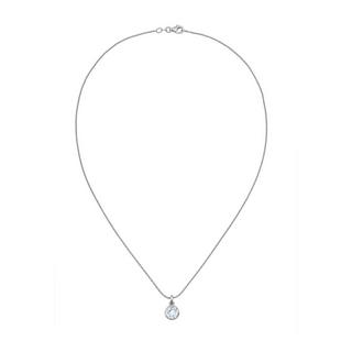 Elli  Halskette Solitär Kristall Kordelkette 