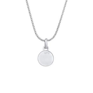 Elli  Halskette Solitär Kristall Kordelkette 