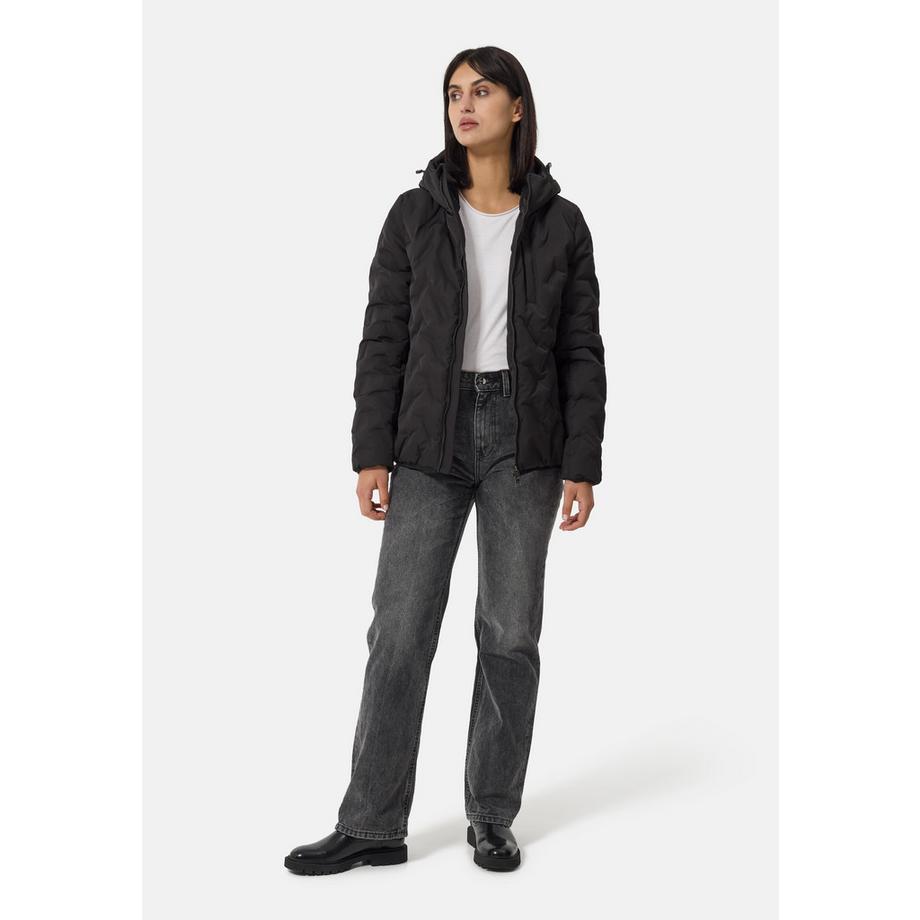 CASH-MERE.CH Giacca Padded con Cappuccio  