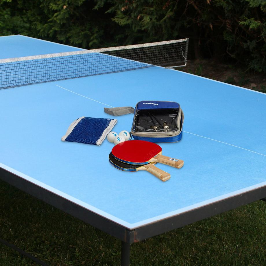 B2X  Ensemble de raquettes de ping-pong avec filet 